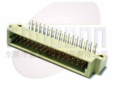 Din41612 connector with 2 rows 16 pins male right angle type